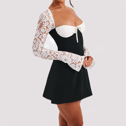 Tekouri Corset Lace Dress